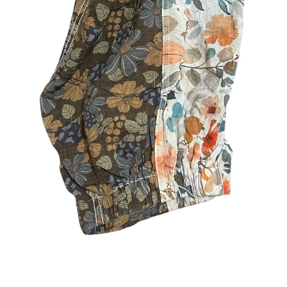 POL Multi-Color Floral Jogger Fit Woven Overalls - Picture 6 of 10